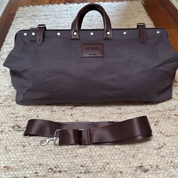 NEW Line of Trade Canvas Leather Weekender Bag - Picture 1 of 10